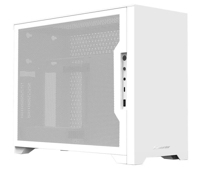 Корпус ALmordor Sharky 170I ITX White (ALS170IWH)