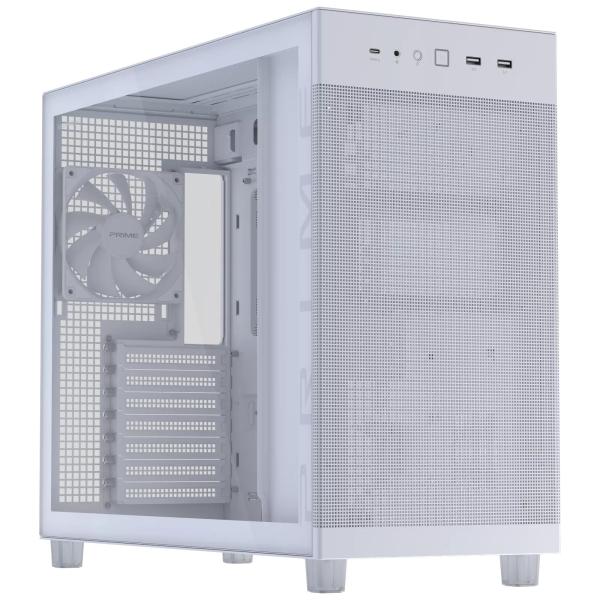 Корпус ASUS Prime AP303 TG White (90DC00V3-B39010)