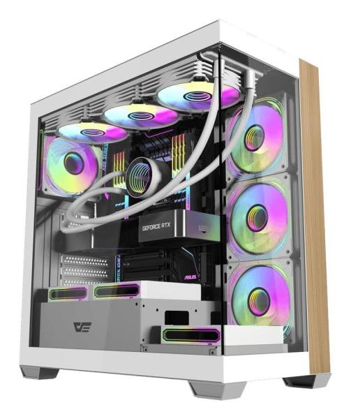 Корпус Darkflash DS900W без БЖ White (DS900W WHITE)