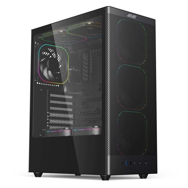 Корпус 2E GAMING Iconic V8210B без БЖ Black (2E-V8210B)