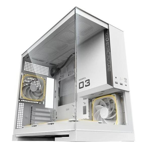 Корпус Geometric Future Model 3F Glass White (GEO-M3F-W)