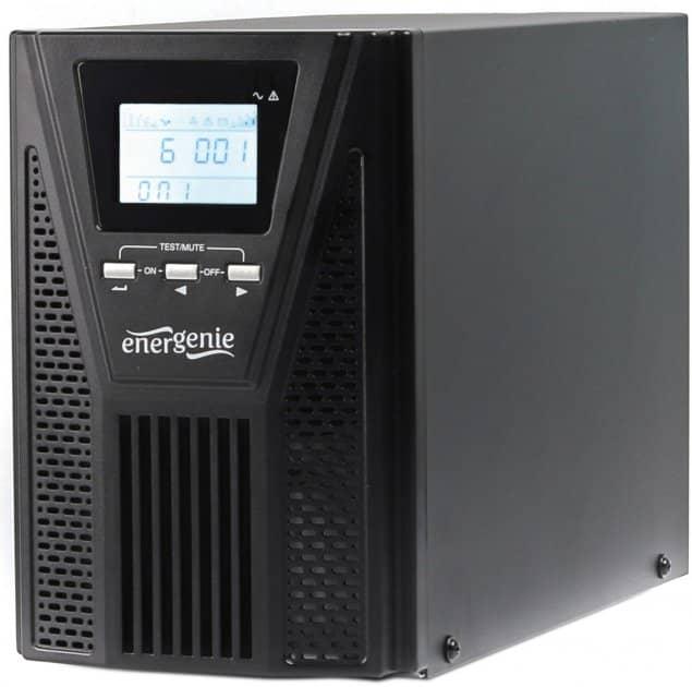 Джерело безперебійного живлення EnerGenie 1000 ВА / 900 Вт / 9 А*ч (EG-UPSO-1000)
