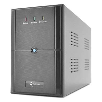 Джерело безперебійного живлення Ritar 600 ВА / 360 Вт / 7 А*ч (E-RTM600L-U)