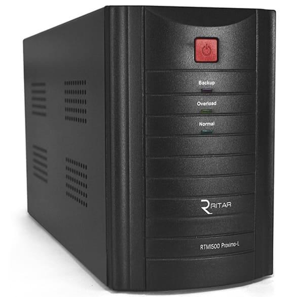 Джерело безперебійного живлення Ritar 1500 ВА / 900 Вт / 7 А*ч (RTM1500L)