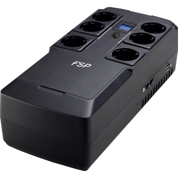 Джерело безперебійного живлення FSP 800 ВА / 800 Вт / 5 А*ч (PPF4801704)