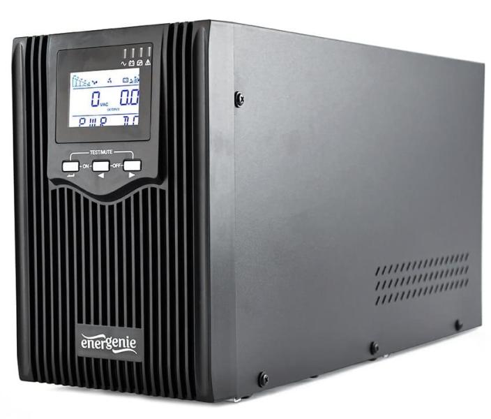 Джерело безперебійного живлення EnerGenie 2000 ВА / 1600 Вт / 9 А*ч (EG-UPS-PS2000-01)