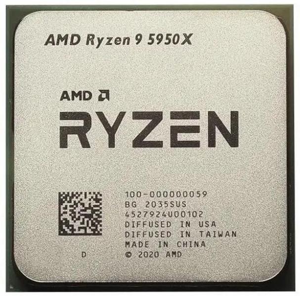 Процесор AMD Ryzen 9 5950X WOF (100-100000059WOF) (Socket AM4, 32T, 4.9 ГГц, Box)