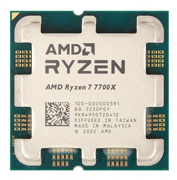Процесор AMD Ryzen 7 7700X WOF (100-100000591WOF) (Socket AM5, 16T, 5.4 ГГц, Box)