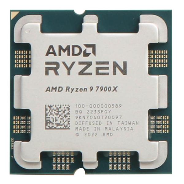 Процесор AMD Ryzen 9 7900X WOF (100-100000589WOF) (Socket AM5, 24T, 5.6 ГГц, Box)