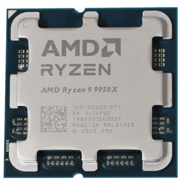 Процесор AMD Ryzen 9 9950X (100-000001277) (Socket AM5, 32T, 5.7 ГГц, Tray)