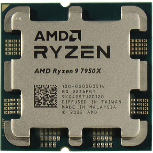 Процесор AMD Ryzen 9 7950X WOF (100-100000514WOF) (Socket AM5, 32T, 5.7 ГГц, Box) Б/в