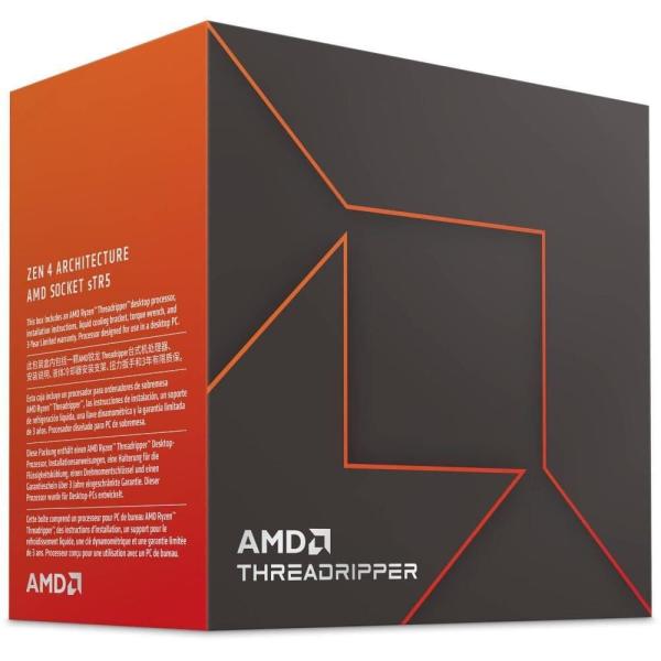 Процесор AMD Ryzen Threadripper 7980X WOF (100-100001350WOF) (Socket TR5, 128T, 5.1 ГГц, Box)