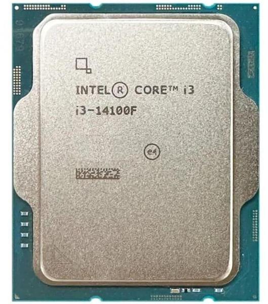 Процесор Intel Core i3 14100F (CM8071505092207) (Socket 1700, 8T, 4.7 ГГц, Tray)