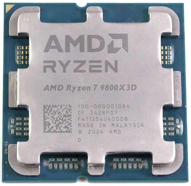 Процесор AMD Ryzen 7 9800X3D (100-000001084) (Socket AM5, 16T, 5.2 ГГц, Tray)