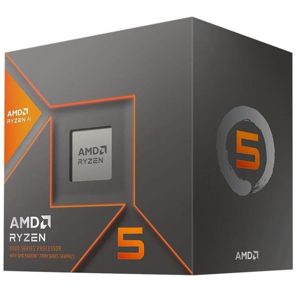 Процесор AMD Ryzen 5 8600G (100-100001237BOX) (Socket AM5, 12T, 5.0 ГГц, Box)