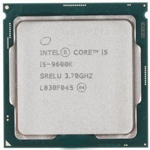 Процесор Intel Core i5 9600K (CM8068403874405) (Socket 1151 v2, 6T, 4.6 ГГц, Tray) Б/в