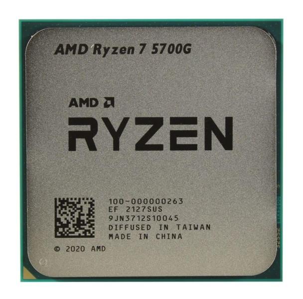 Процесор AMD Ryzen 7 5700G (100-100000263MPK) (Socket AM4, 16T, 4.6 ГГц, Tray)