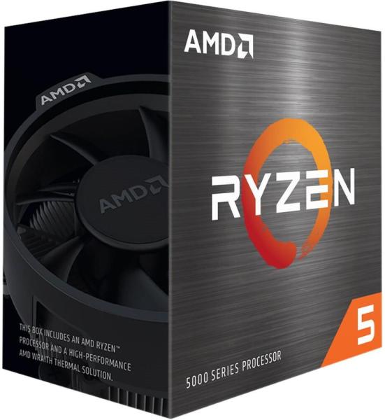 Процесор AMD Ryzen 5 5500F (100-100001905BOX) (Socket AM4, 12T, 4.4 ГГц, Box)