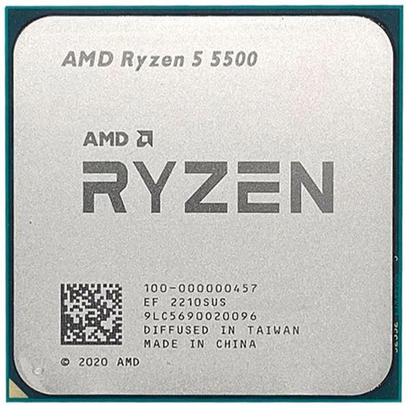 Процесор AMD Ryzen 5 5500 (100-000000457) (Socket AM4, 12T, 4.2 ГГц, Tray) Б/в
