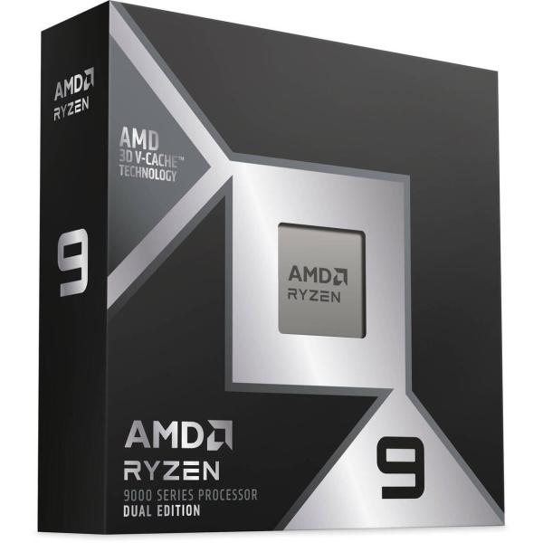 Процесор AMD Ryzen 9 9950X3D2 WOF (100-100001978WOF) (Socket AM5, 32T, 5.6 ГГц, Box)