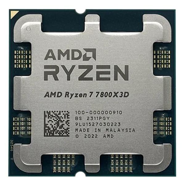 Процесор AMD Ryzen 7 7800X3D (100-000000910) (Socket AM5, 16T, 5.0 ГГц, Tray)