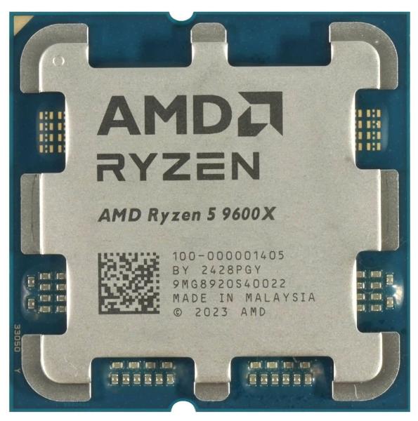 Процесор AMD Ryzen 5 9600X (100-000001405) (Socket AM5, 12T, 5.4 ГГц, Tray)