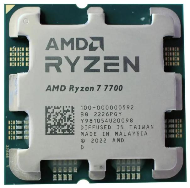 Процесор AMD Ryzen 7 7700 (100-000000592) (Socket AM5, 16T, 5.2 ГГц, Tray)