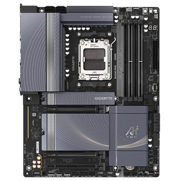 Материнська плата GIGABYTE B850 AI TOP (B850 AI TOP) (Socket AM5, AMD B850, ATX)
