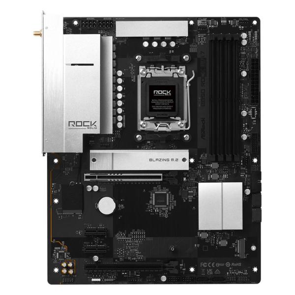 Материнська плата ASRock B850 ROCK WIFI 7 (B850 ROCK WIFI 7) (Socket AM5, AMD B850, ATX)