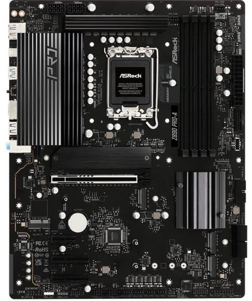 Материнська плата AsRock Z890 PRO-A (Z890 PRO-A) (Socket 1851, Intel Z890, ATX)