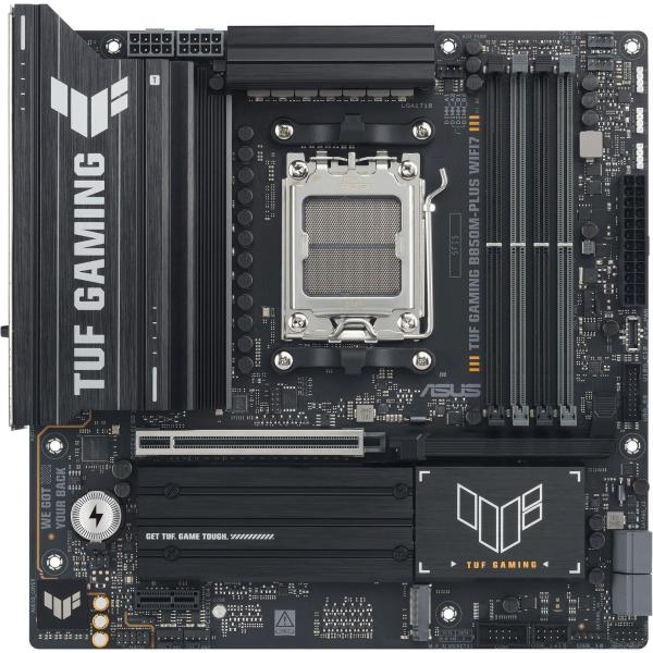 Материнська плата ASUS TUF GAMING B850M-PLUS WIFI7 (TUF GAMING B850M-PLUS WIFI7) (Socket AM5, AMD B850, Micro-ATX)