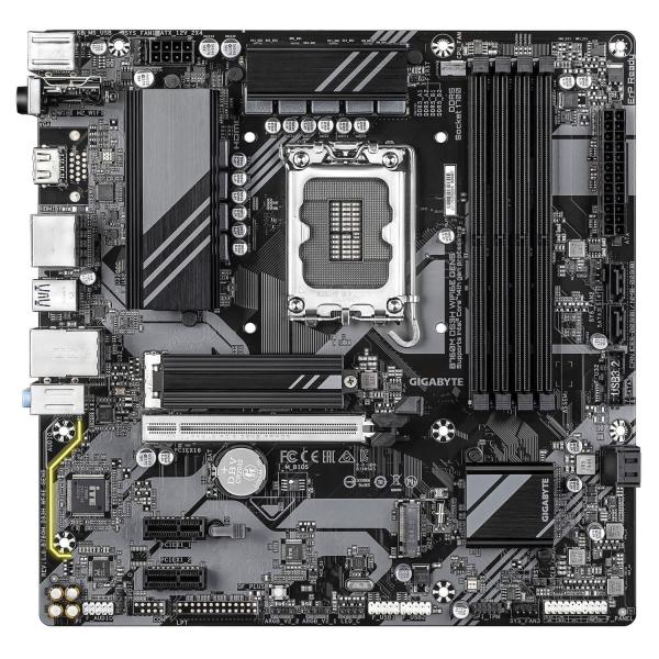Материнська плата GIGABYTE B760M DS3H WIFI6E GEN5 (B760M DS3H WIFI6E GEN5) (Socket 1700, Intel B760, Micro-ATX)