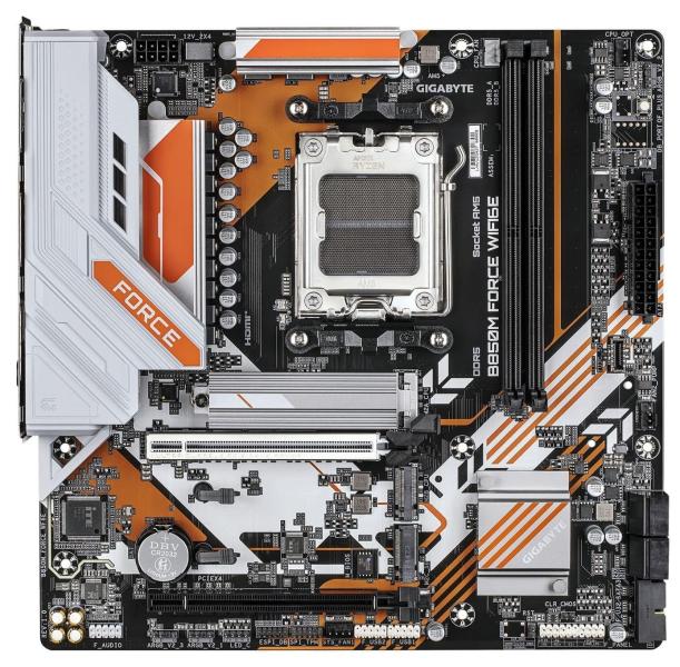 Материнська плата GIGABYTE B850M FORCE WIFI6E (B850M FORCE WIFI6E) (Socket AM5, AMD B850, Micro-ATX)