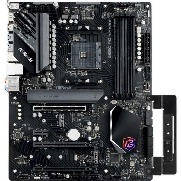 Материнська плата AsRock B550 PG Riptide (B550 PG Riptide) (Socket AM4, AMD B550, ATX)
