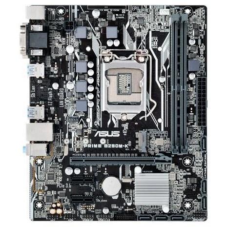 Материнська плата ASUS Prime B250M-K (Prime B250M-K) (Socket 1151, Intel B250, Micro-ATX) Б/в