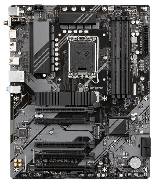 Материнська плата GIGABYTE B760 DS3H AX (B760 DS3H AX) (Socket 1700, Intel B760, ATX)