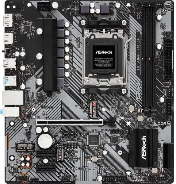 Материнська плата AsRock B650M-H/M.2+ (B650M-H/M.2+) (Socket AM5, AMD B650, Micro-ATX)