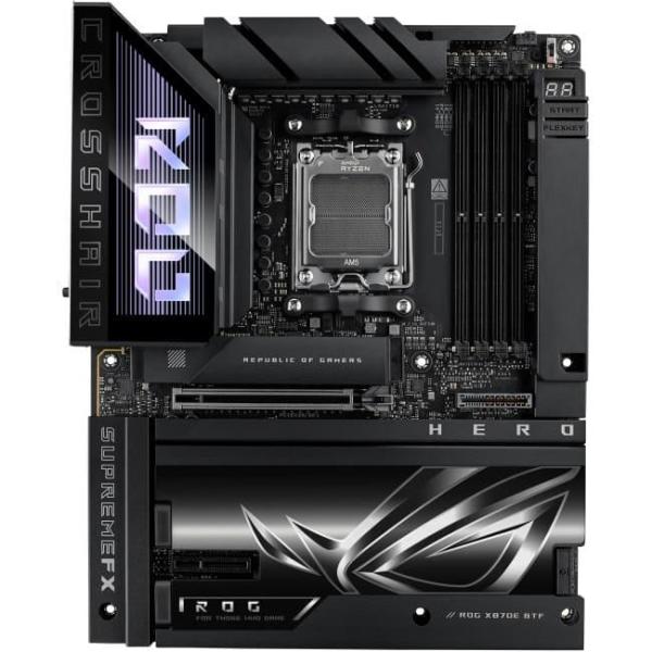 Материнська плата ASUS ROG CROSSHAIR X870E HERO BTF (ROG CROSSHAIR X870E HERO BTF) (Socket AM5, AMD X870E, ATX)