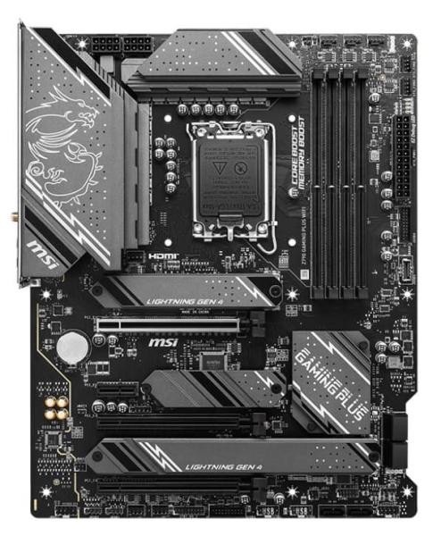 Материнська плата MSI Z790 GAMING PLUS WIFI (Z790 GAMING PLUS WIFI) (Socket 1700, Intel Z790, ATX) FR