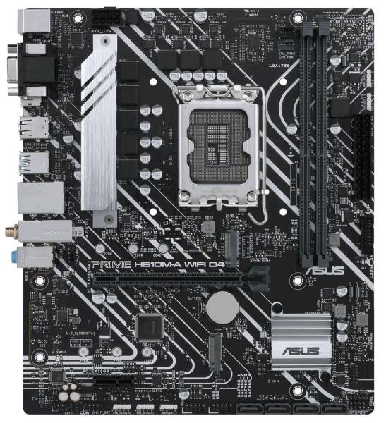 Материнська плата ASUS PRIME H610M-A WiFi (PRIME H610M-A WIFI) (Socket 1700, Intel H610, Micro-ATX)
