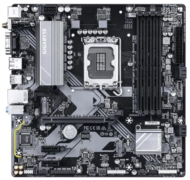 Материнська плата GIGABYTE B760M D3HP WIFI6 (B760M D3HP WIFI6) (Socket 1700, Intel B760, Micro-ATX)