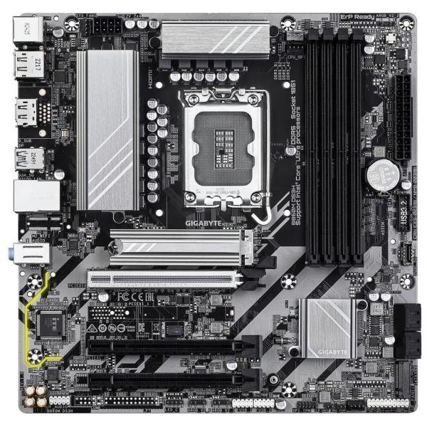 Материнська плата GIGABYTE B860M DS3H (B860M DS3H) (Socket 1851, Intel B860, Micro-ATX)