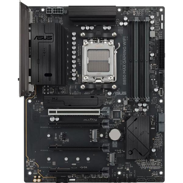 Материнська плата ASUS B850 MAX GAMING WIFI (B850 MAX GAMING WIFI) (Socket AM5, AMD B850, ATX)