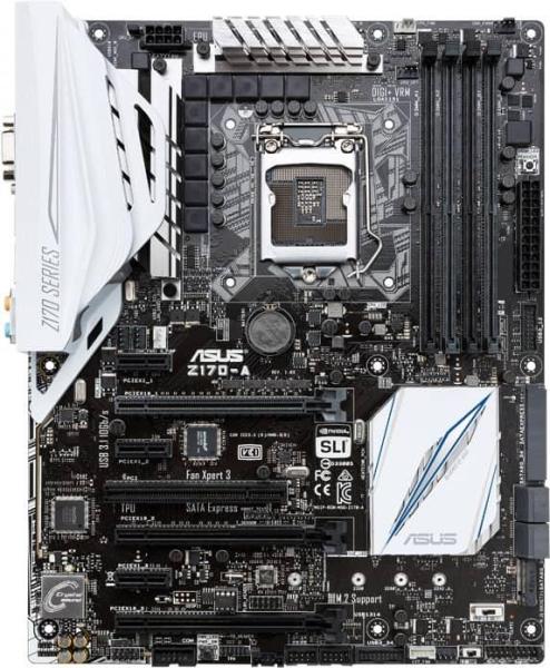 Материнська плата ASUS Z170-A (Z170-A) (Socket 1151, Intel Z170, ATX) Б/в
