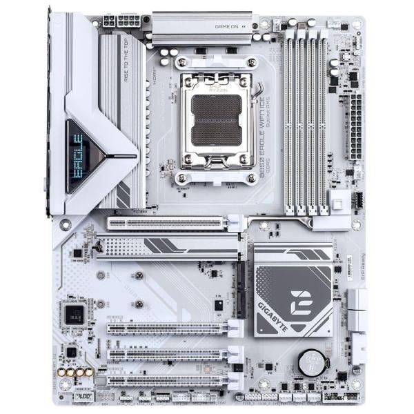 Материнська плата Gigabyte B850 EAGLE WIFI7 ICE (B850 EAGLE WIFI7 ICE) (Socket AM5, AMD B850, ATX)
