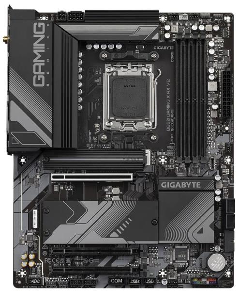 Материнська плата Gigabyte B650 GAMING X AX V2 (B650 GAMING X AX V2) (Socket AM5, AMD B650, ATX)