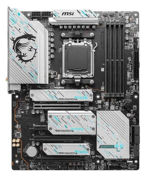 Материнська плата MSI X670E GAMING PLUS WIFI (X670E GAMING PLUS WIFI) (Socket AM5, AMD X670, ATX) Б/в
