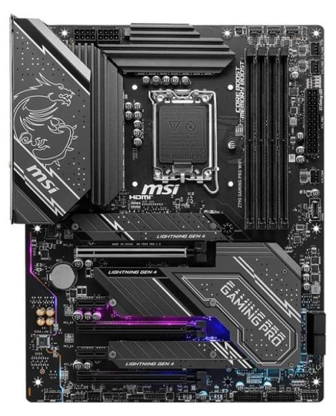Материнська плата MSI Z790 GAMING PRO WIFI (Z790 GAMING PRO WIFI) (Socket 1700, Intel Z790, ATX) Б/в