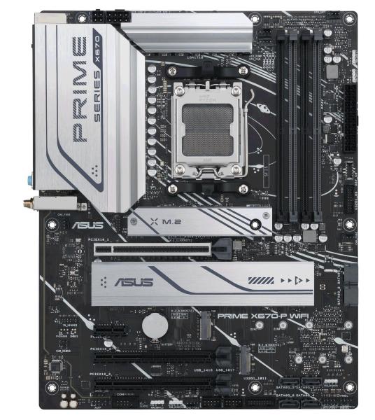 Материнська плата ASUS Prime X670-P Wi-Fi (90MB1BV0-M0EAY0) (Socket AM5, AMD X670, ATX) Б/в