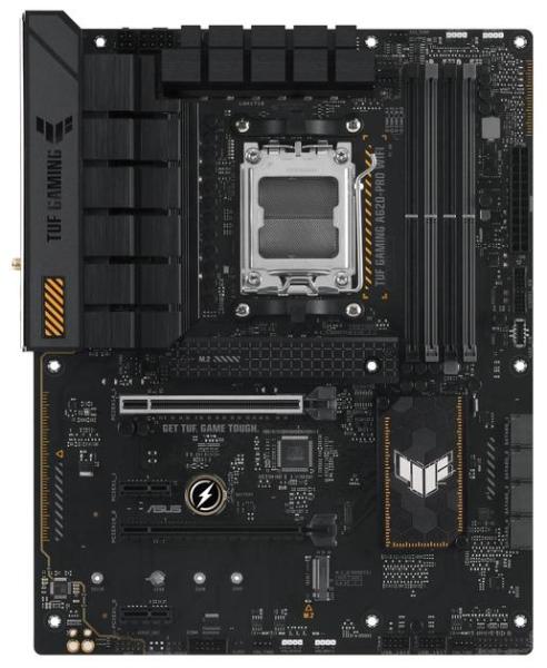 Материнська плата ASUS TUF GAMING A620-PRO WIFI (TUF GAMING A620-PRO WIFI) (Socket AM5, AMD A620, ATX)